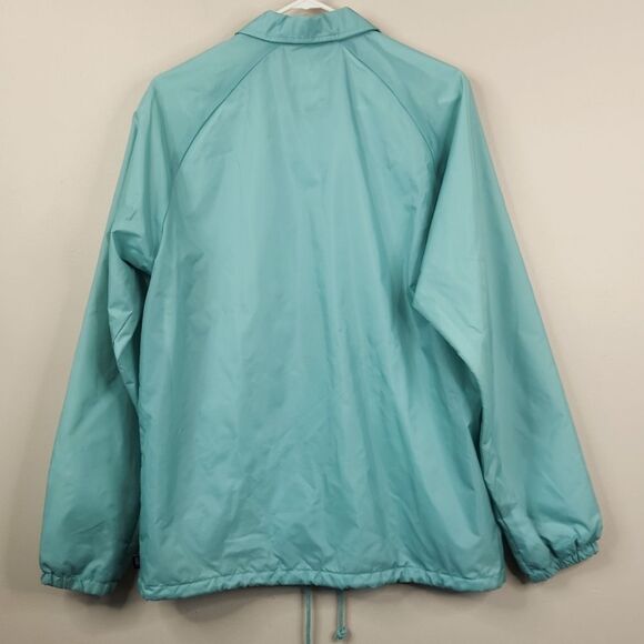 Vans Nylon Long Sleeve Full Button Lightweight Windbreaker Jacket Medium - Picture 2 of 6